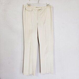 Ann Taylor Ivory Women's Minimalist Casual Pants Size 12